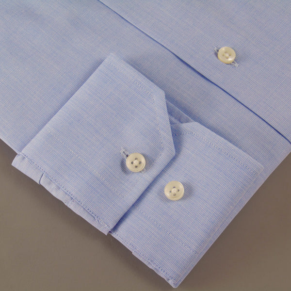 Azzurro Fil-a-Fil 100% Cotone