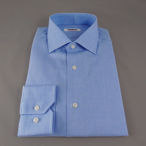 Azzurro Fil-a-Fil 100% Cotone