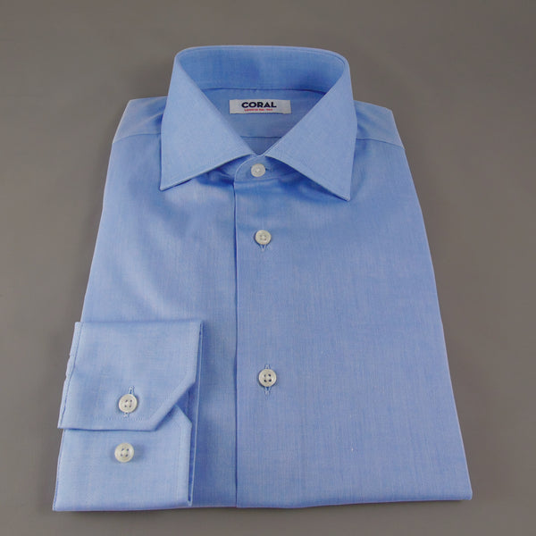 Popeline leggero Celeste 100% Cotone